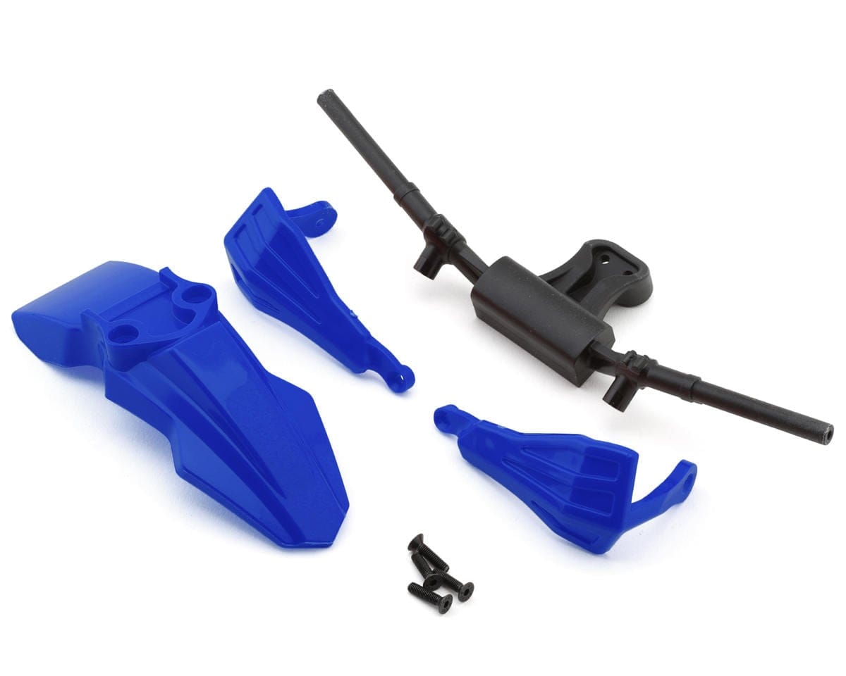 Losi Fender, Handguards and Handle Bars, Blue, ProMoto SM - genuine Losi product LOS-2306