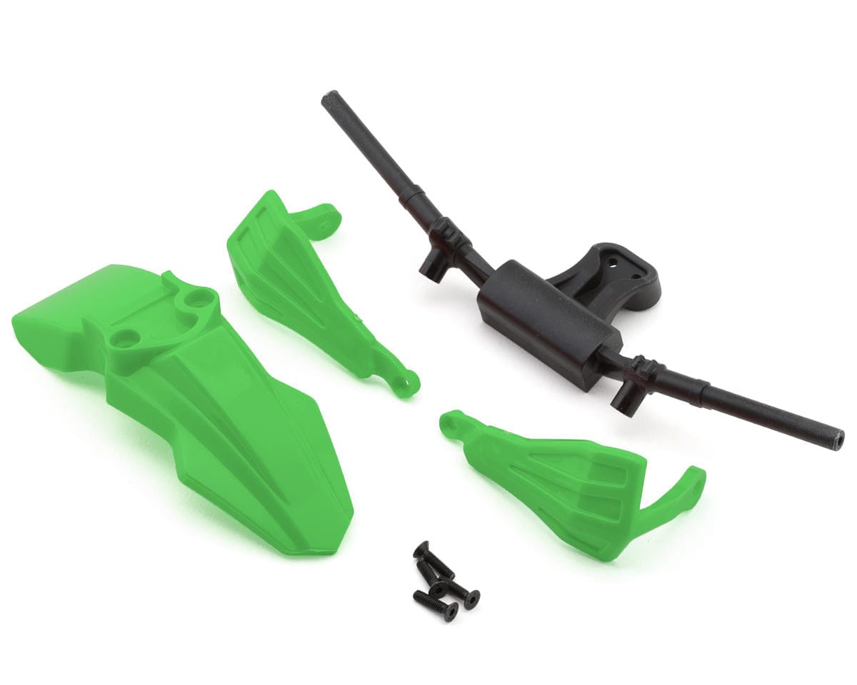Losi Fender Handguards and Handle Bars Green ProMoto-SM LOS-2308