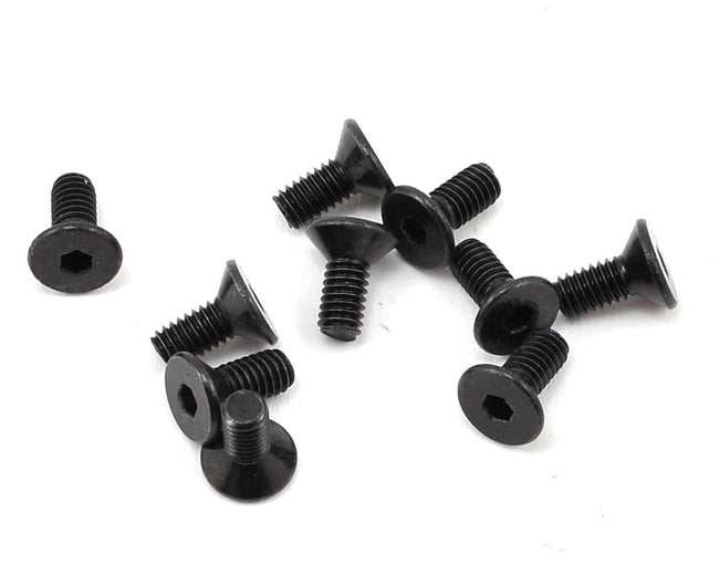 Losi Flat Head Screws M2.5 x 5mm (10)