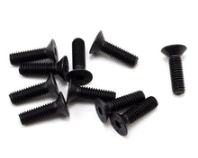 Losi Flat Head Screws, Stl, BO, M4 x 14mm (10)