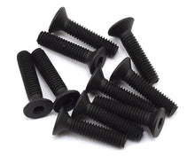 Losi Flat Head Screws, Stl, BO, M4 x 18mm (10)