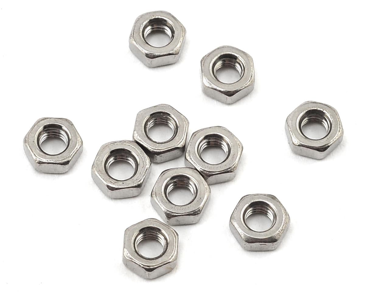 Losi 3x0.5x5mm Flat Nut 10pcs - LOS235013