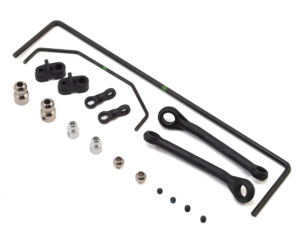 Losi Front and Rear Sway Bar Set, Super Baja Rey - genuine Losi product LOS254043