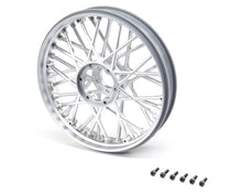 Losi Front Satin Chrome Wheel Set, ProMoto-MX