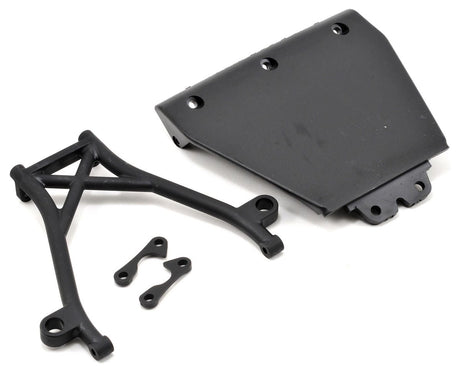 Losi Front Skid Plate,Bumper Brace and Spacers, 5TT - genuine Losi product LOSB2574
