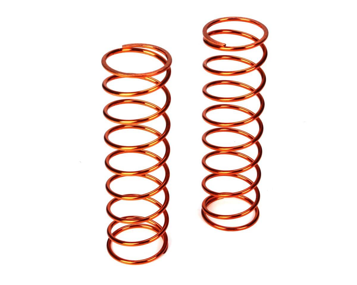 Losi Front Springs 14.2lb Orange Pair 5IVE-T - LOSB2967