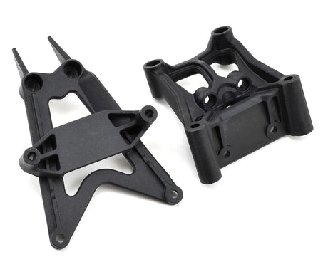 Losi Front Upper Arm Shock Mount and Rear Chassis Brace Baja Rey LOS231007