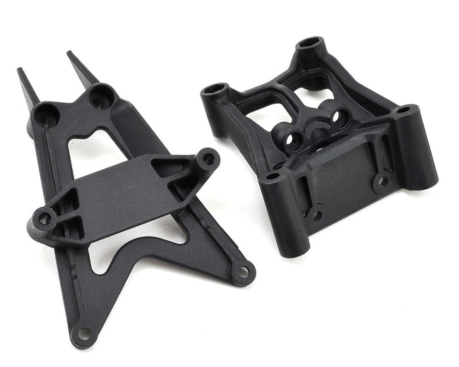 Losi Front Upper Arm/Shock Mount, Rear Chassis Brace, Baja Rey