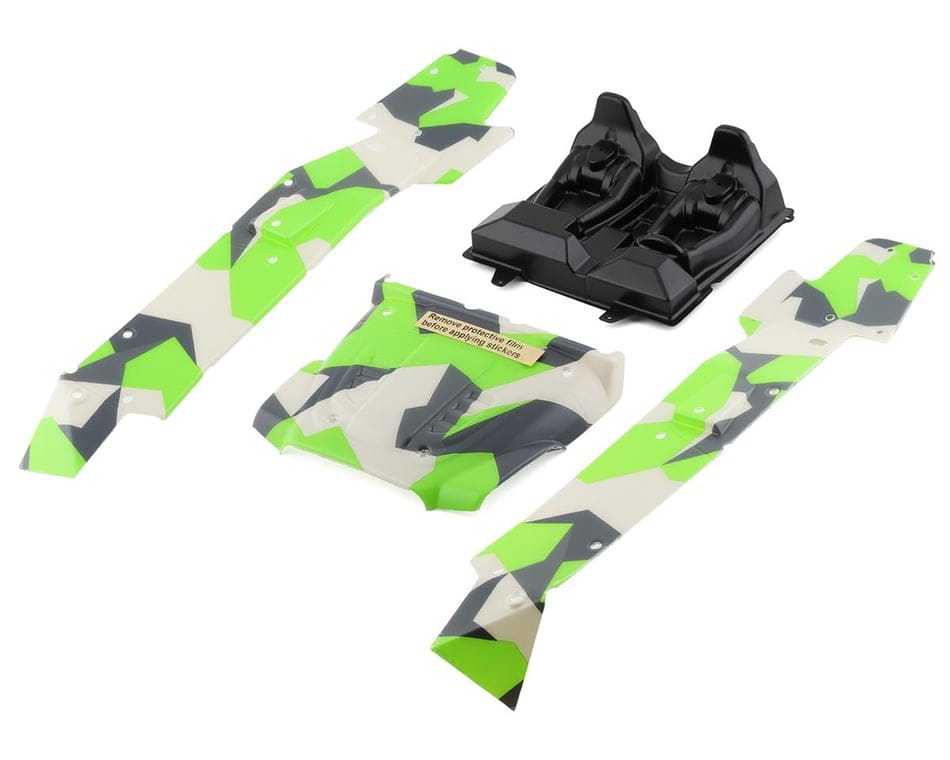 Losi Green Body Set Hammer Rey LOS230099