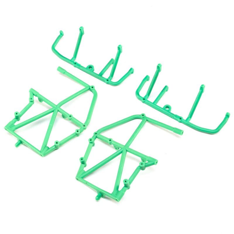 Losi Green Side Cage and Lower Bar, LMT - LOS241039