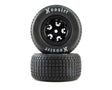 Losi Hoosier Tyres Medium Mounted Black 22S DLM LOS-4237