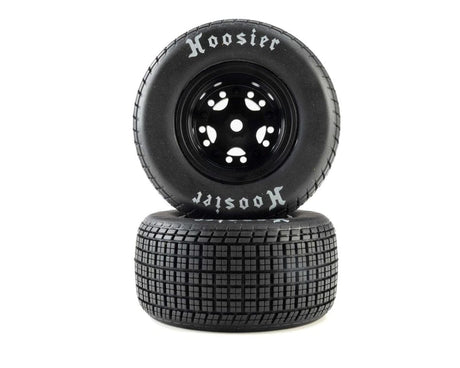 Losi Hoosier Soft Mounted Black Tyres 22S DLM LOS-4247