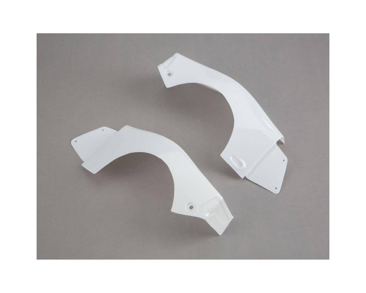 Losi Left and Right Rear Fender Set, White, Baja Rey LOS230025