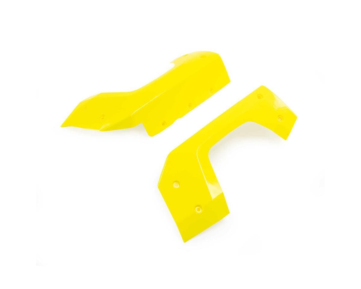 Losi Left and Right Rear Fenders, Flo Yellow, 5IVE-T 3.0 LOS-4351