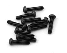 Losi M2x8mm Button Head Screws, 10pcs