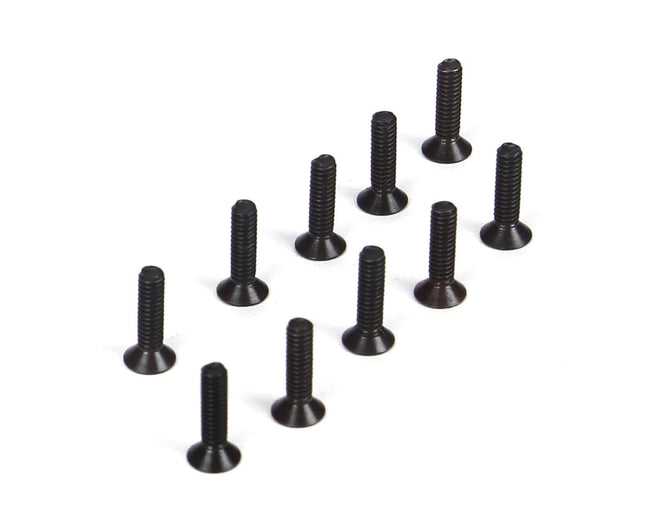 Losi M2x8mm Flat Head Screw, , 10pcs