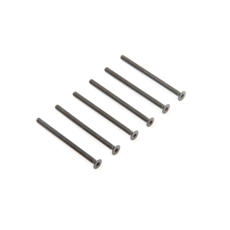 Losi LOS235028 M3 x 45mm Flat Head Screws 6pcs