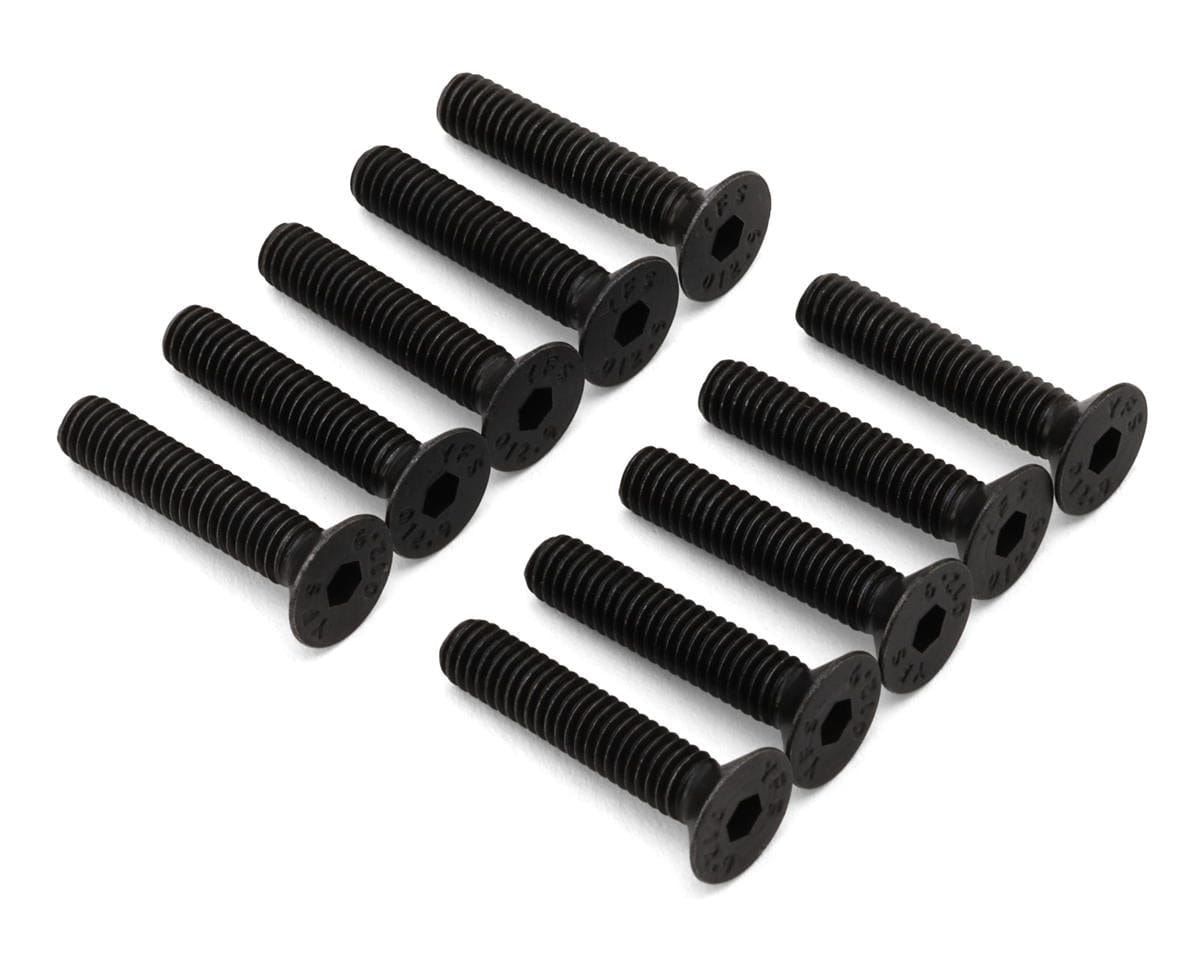 Losi LOS-4014 M4x12mm Flat Head Screws 10pcs
