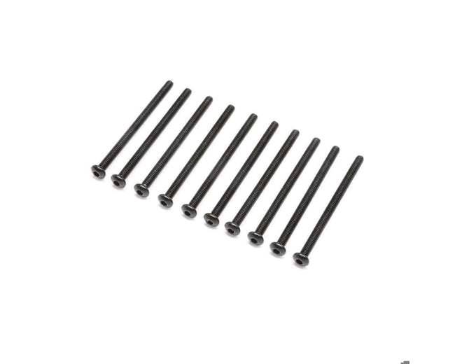 Losi M4x60mm Button Head Screws, 10pcs