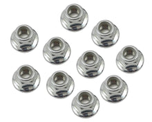 Losi M5x0.8 Serrated Flanged Locknut, 10pcs, DBXL 2.0