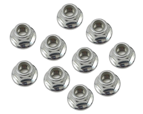 Losi M5x0.8 Serrated Flanged Locknut 10pcs DBXL 2.0 LOS235015