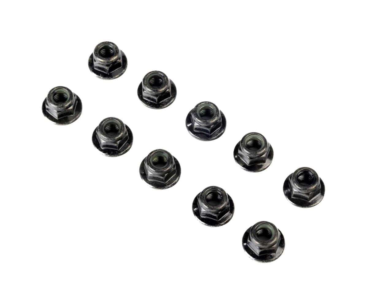 Losi M6 flanged nylock nuts LOS-4030