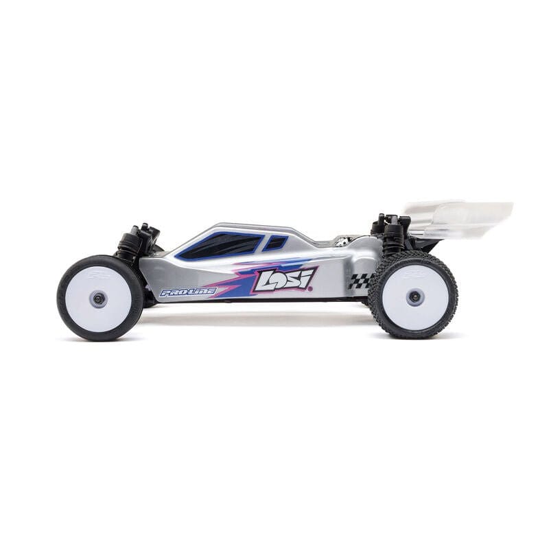 Losi Micro - B 1/24 2WD RC Buggy RTR - Silver [LOS00007T2] - Hobbytech Toys