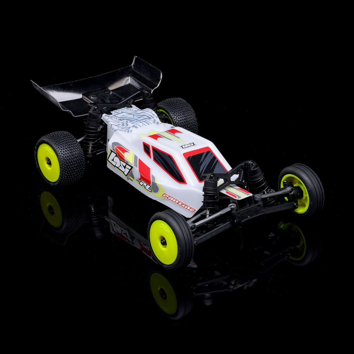 Losi Micro - B 1/24 2WD RC Buggy RTR - White [LOS00007T1] - Hobbytech Toys