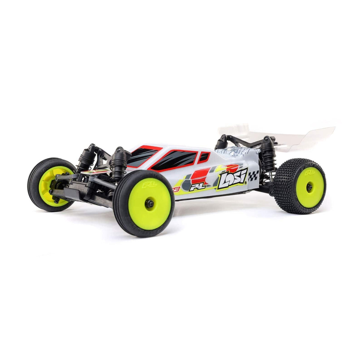 Losi Micro - B 1/24 2WD RC Buggy RTR - White [LOS00007T1] - Hobbytech Toys