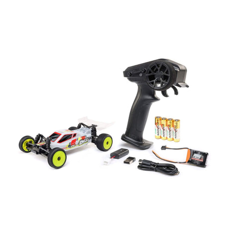 Losi Micro - B 1/24 2WD RC Buggy RTR - White [LOS00007T1] - Hobbytech Toys