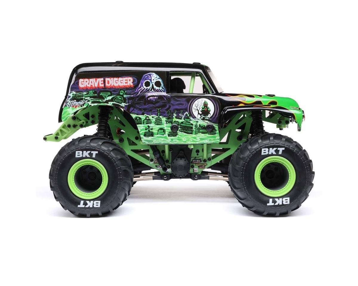 Losi Mini LMT 1/18 Grave Digger 4wd Monster Truck RTR [LOS01026T1] - Hobbytech Toys