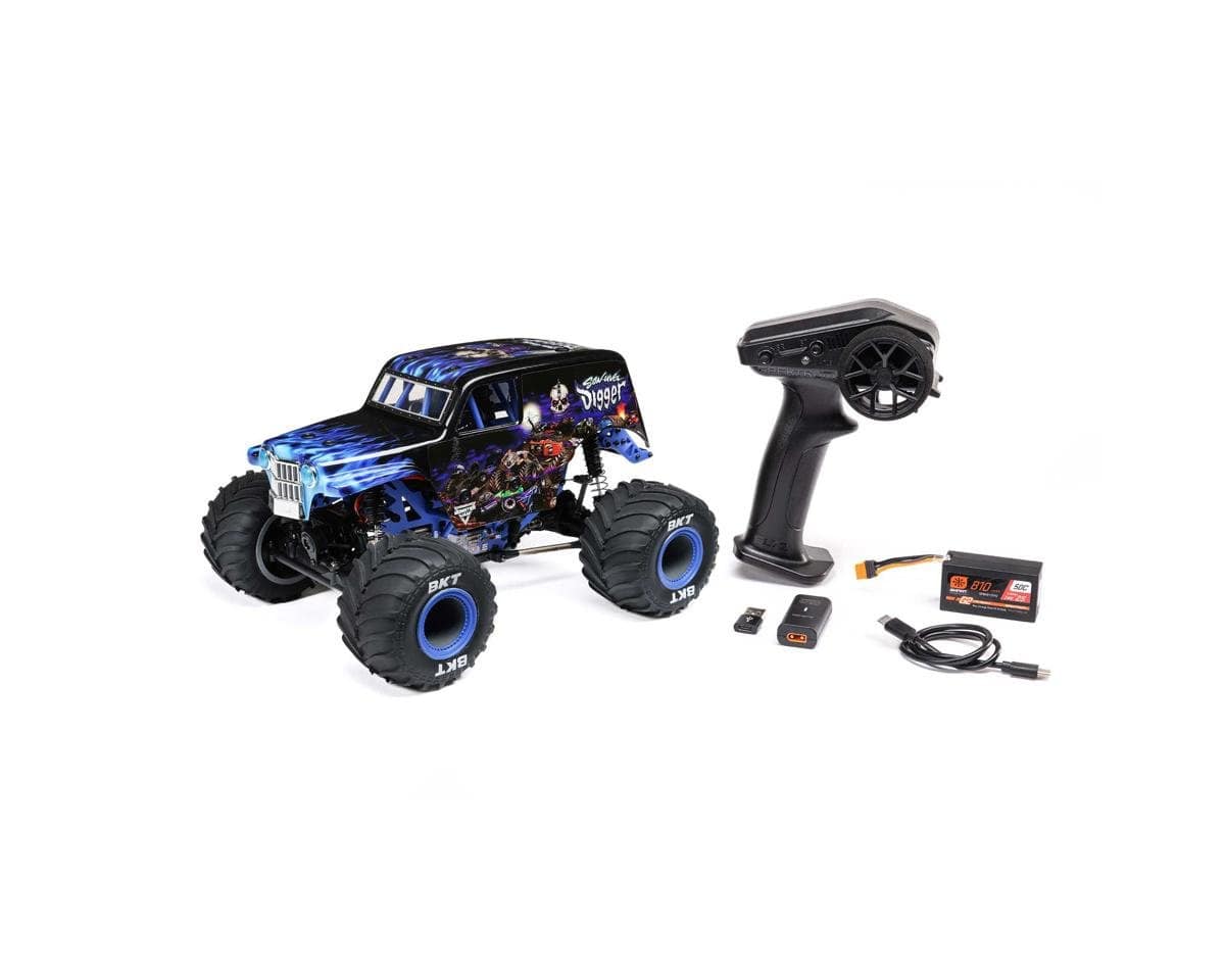 Losi Mini LMT 1/18 Son Uva Digger 4wd Monster Truck RTR [LOS01026T2] - Hobbytech Toys