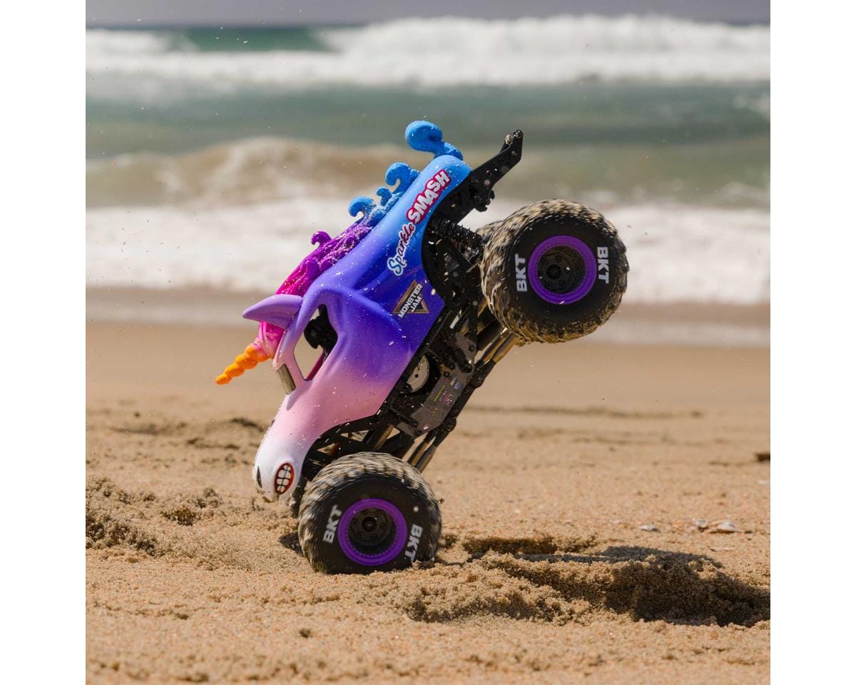 Losi Mini LMT 1/18 Sparkle Smash 4wd Monster Truck RTR