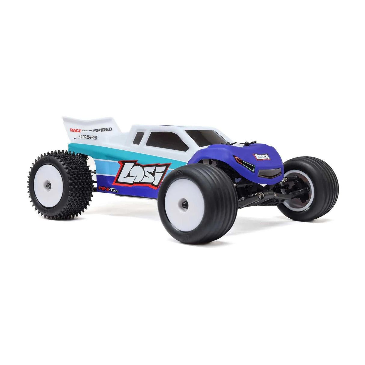 Losi Mini T 2.0 Brushless V2 Stadium Truck RTR - Blue [LOS - 1056T2] - Hobbytech Toys