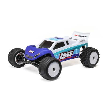Losi Mini T 2.0 Brushless V2 Stadium Truck RTR - Blue [LOS - 1056T2] - Hobbytech Toys