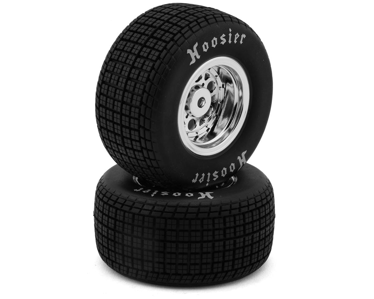 Losi Mounted Rear Tyre Set, Hard, 22S Sprint Car - genuine Losi product LOS-2425