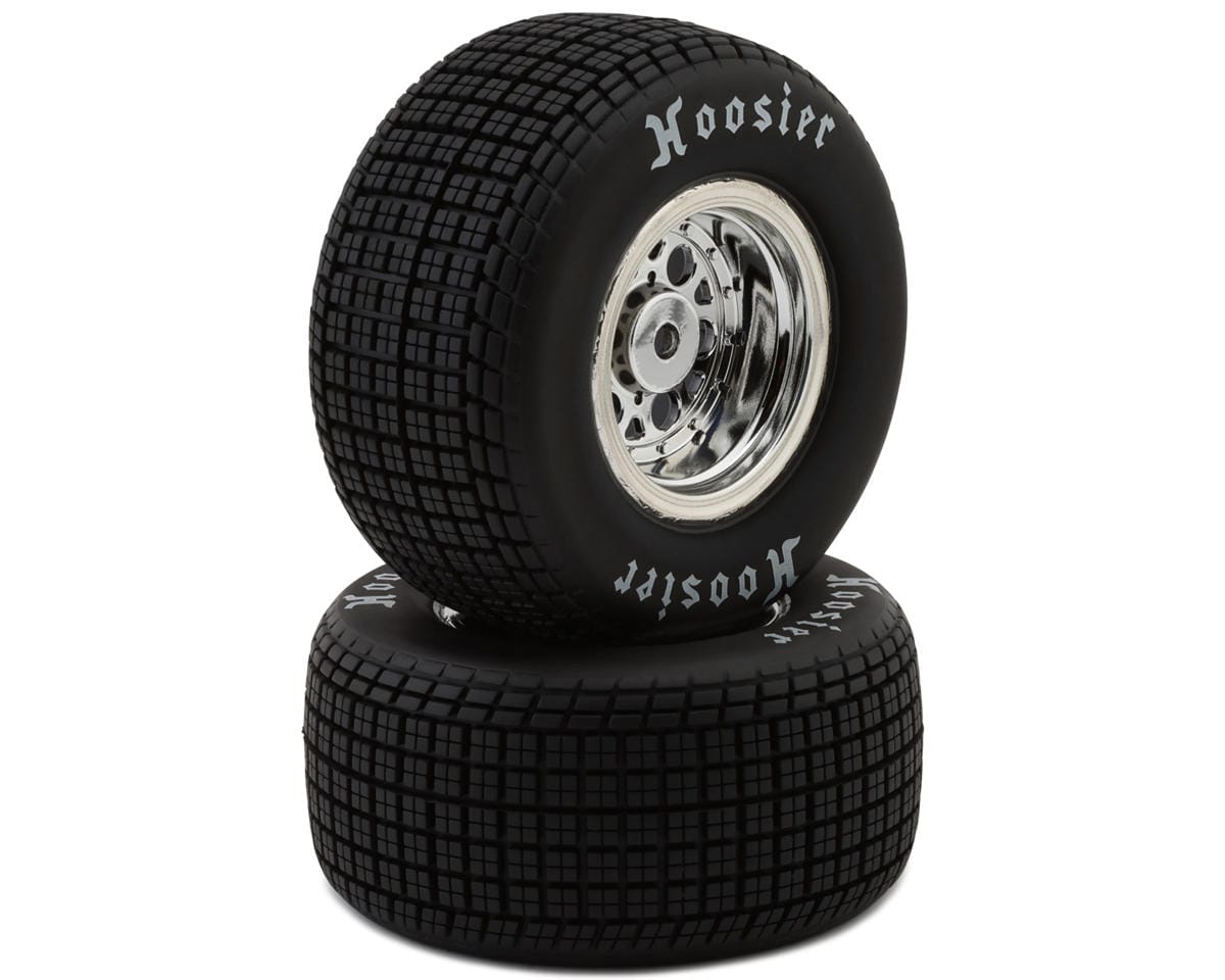 Losi Mounted Rear Tyre Set, Soft, 22S Sprint Car - genuine Losi product LOS-2442