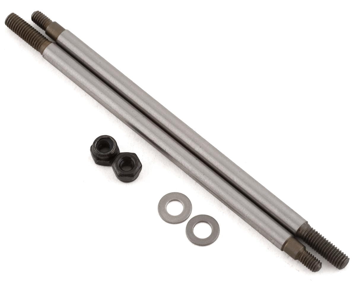 Losi Nutted Front / Rear Shock Shaft, 2pcs, LMT Mega - genuine Losi product LOS243019
