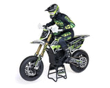 Losi Promoto - SM 1/4 Super Moto Motorcycle, FXR White, RTR Basic [LOS - 2272] - Hobbytech Toys