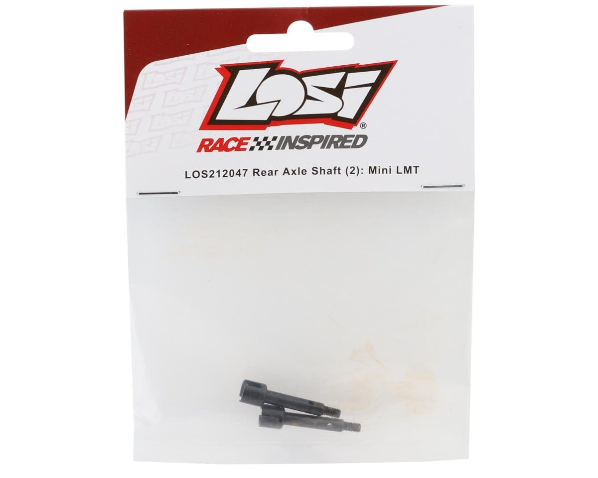 Losi Rear Axle Shaft, 2pcs, Mini LMT [LOS212047] - Hobbytech Toys