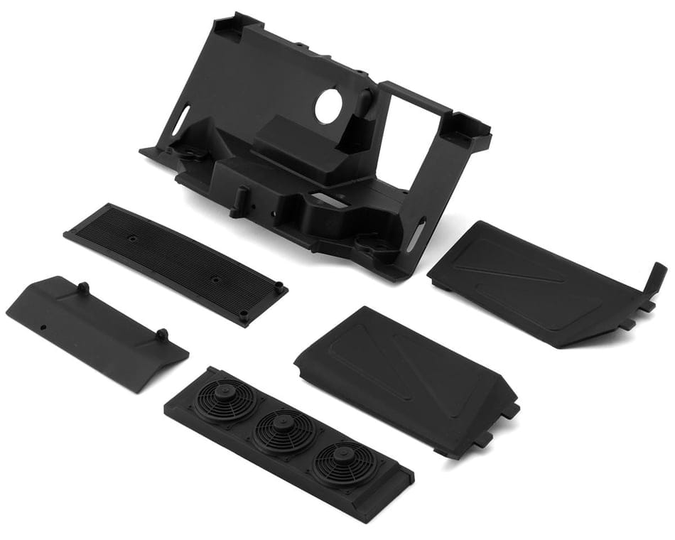 Losi Rear Bulkhead Fan Panel and Mud Guard Baja Rey 2.0 LOS231109