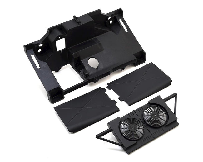 Losi Rear Bulkhead, Fan Panel, Mud Guard, Super Baja Rey
