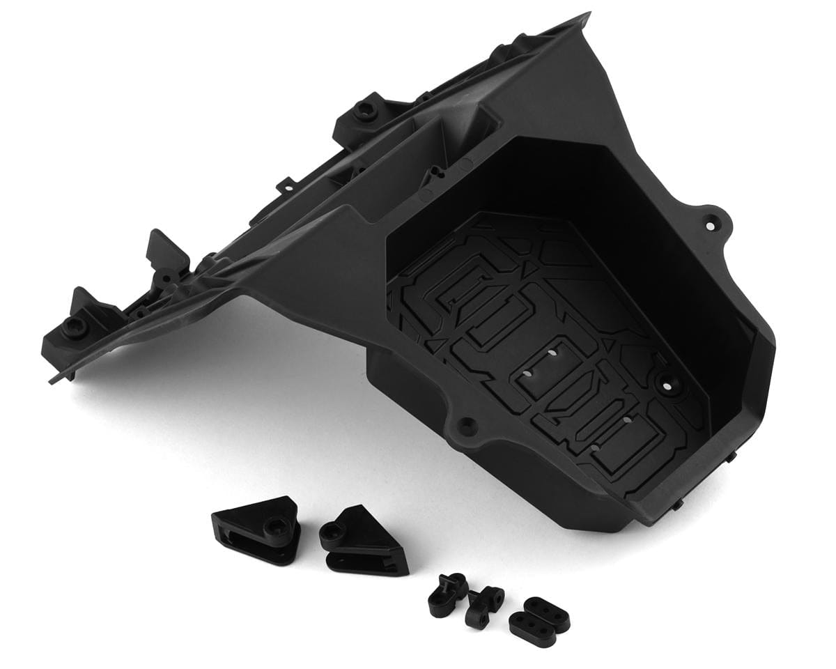 Losi Rear Bulkhead and Trunk RZR Rey LOS231104
