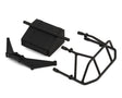 Losi Rear Bumper Set, Black, 22S DLM - LOS-4253