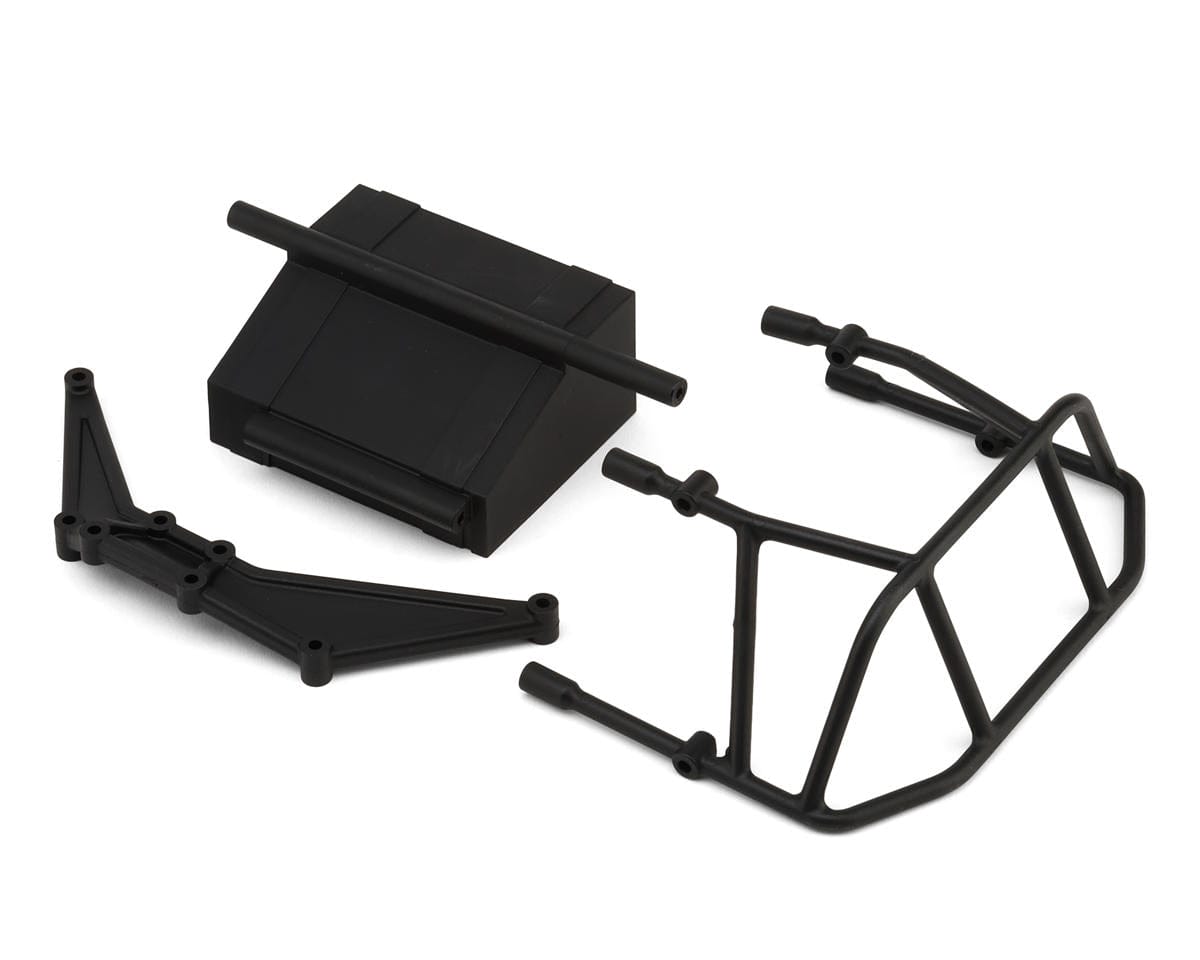 Losi Rear Bumper Set, Black, 22S DLM - LOS-4253