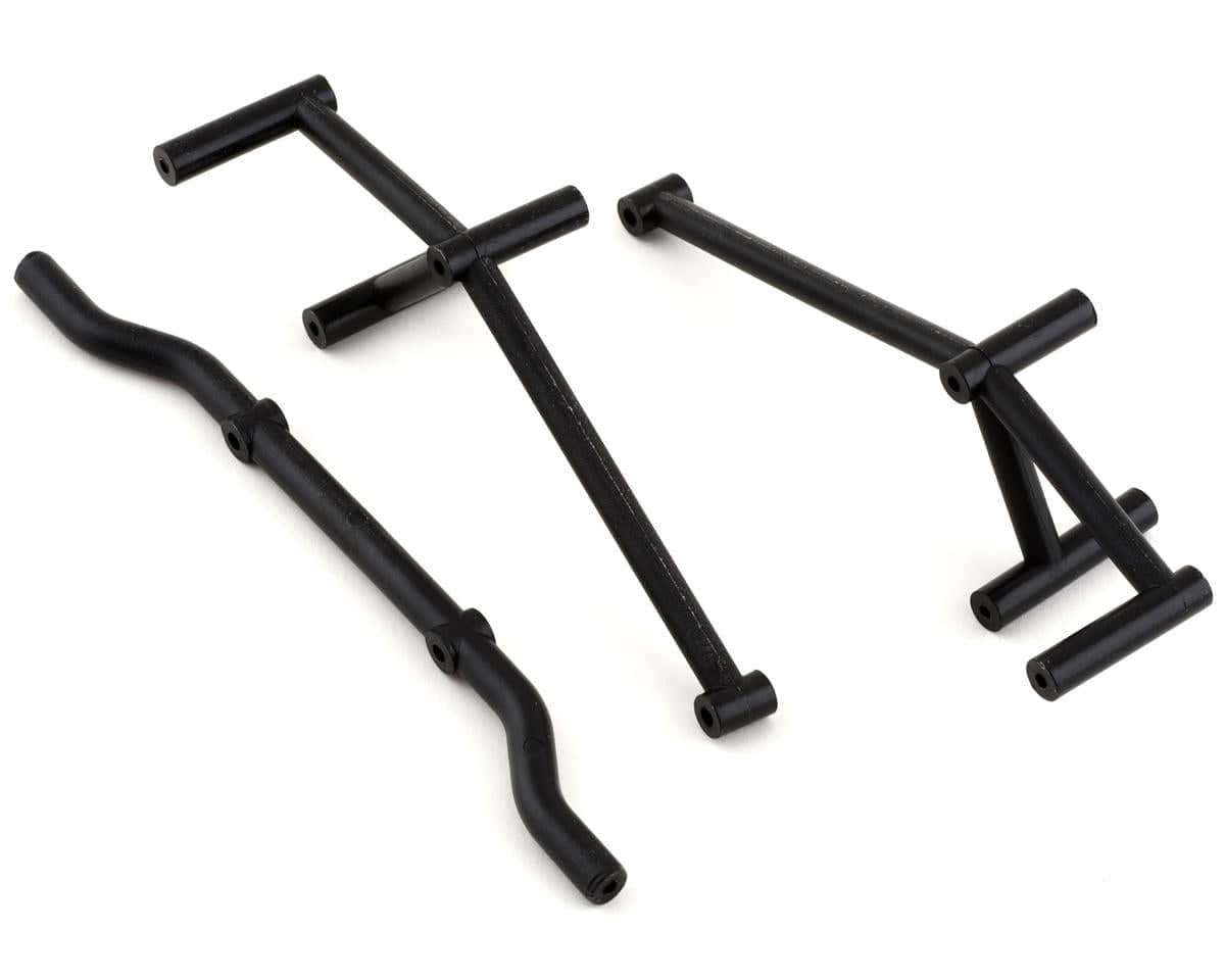 Losi Rear Cage Body Support Black LMT Mega LOS241057