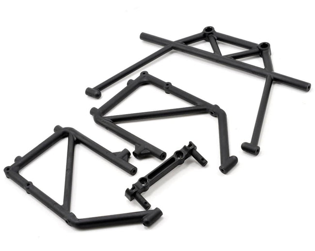 Losi Rear Cage Mount and Fender Brace Set , 4pcs, 5TT