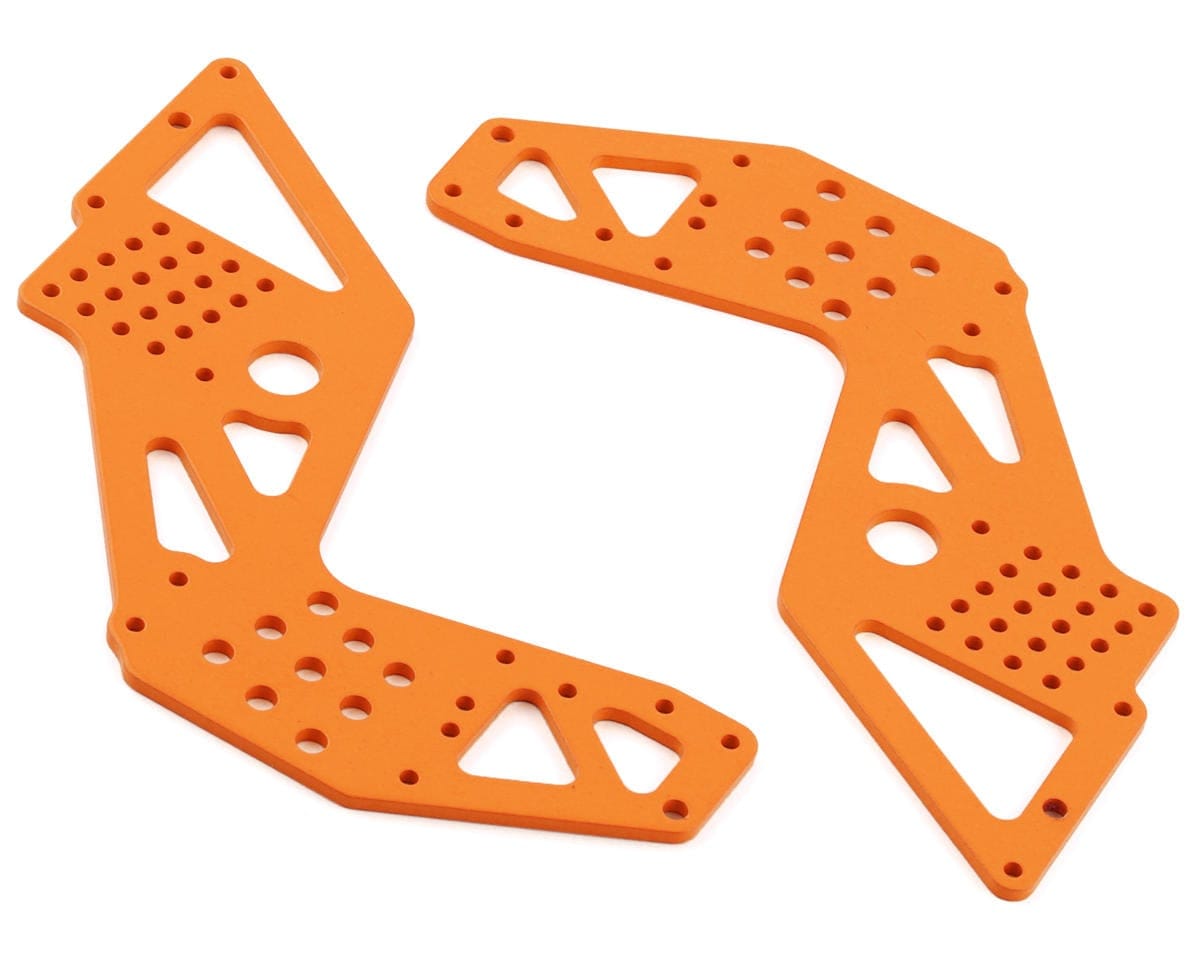 Losi Rear Chassis Plates Orange Bog Hog LOS241063
