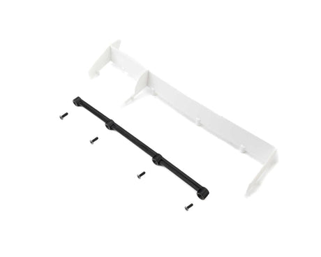 Losi Rear Spoiler Set White 22S DLM - LOS-4695