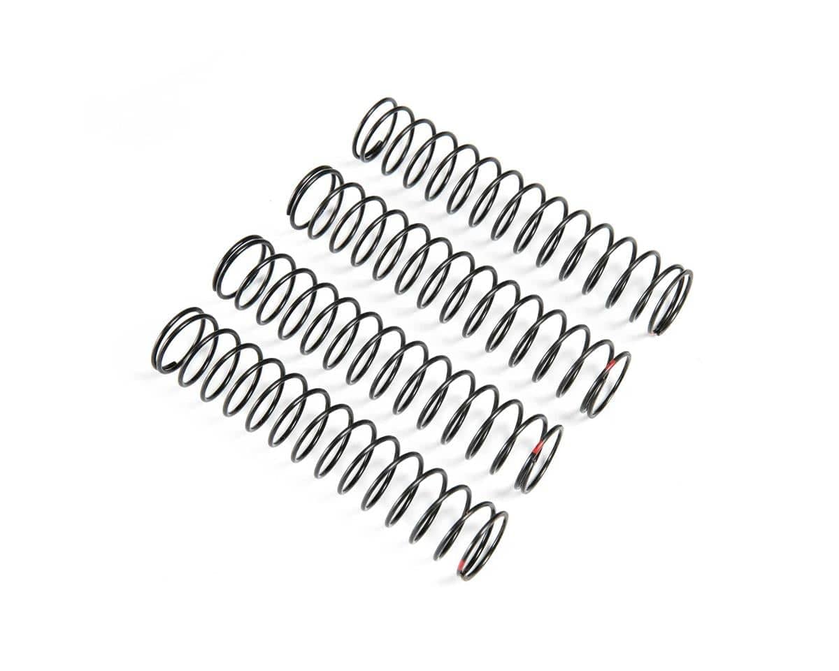 Losi Red Shock Spring Soft, 2.2 Rate, 4pcs, LMT - genuine Losi product LOS243018